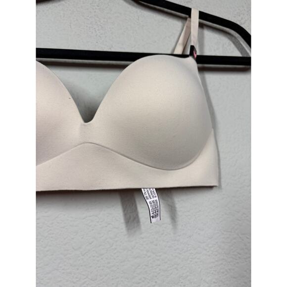 Victoria’s Secret 32B Incredible T-Shirt Bra Tan Padded No Wire NWT - Picture 6 of 13